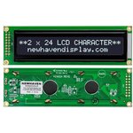 NHD-0224WH-ATDI-JT#, LCD Character Display Modules & Accessories FSTN (-) Transm ...