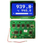 NHD-240128WG-BTMI-VZ#, LCD Graphic Display Modules & Accessories STN-Blue (-) ...