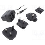 VER05US090-JA, 5W Plug-In AC/DC Adapter 9V dc Output, 550mA Output