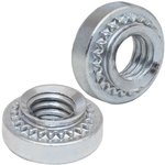 Гайка резьбовая запрессовочная круглая S-M3-0 , оцинкованная сталь