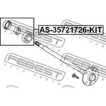 AS-35721726-KIT, Подшипник полуоси (комплект) | зад прав/лев |