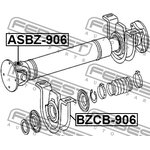 ASBZ-906, Крестовина карданного вала 27X88