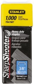 1-TRA706T, 10mm Staples 1000 Per pack