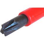 T49145-2, Pozidriv Insulated Screwdriver, PZ2 Tip, 100 mm Blade, VDE/1000V