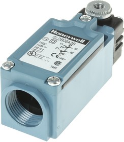 GLDB06A2B, GLD Series Adjustable Roller Lever Limit Switch, 2NC, IP66, DPST 2NC, Thermoplastic Housing, 300V ac Max, 10A