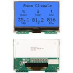 NHD-C12864A1Z- FSB-FBW-HTT, LCD Graphic Display Modules & Accessories COG ...