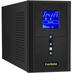 EX295981RUS, ИБП (инвертор, синус, для котла) ExeGate SineTower SN-1000.LCD ...