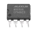 MAX666CPA+, IC: voltage regulator; linear,adjustable; 1.3?16V; 0.04A; DIP8