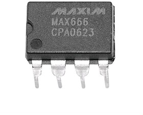 Фото 1/2 MAX666CPA+, IC: voltage regulator; linear,adjustable; 1.3?16V; 0.04A; DIP8