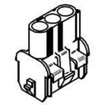 50842030, Корпус однорядного разъема с шагом 6,35мм, на 3 контакта