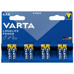 Батарейки VARTA LONGLIFE POWER LR03/AAA (блистер 8шт)