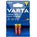 Батарейки VARTA LONGLIFE LR03 AAA BL2 - (блистер 2шт)