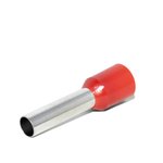 Наконечник штыревой втулочный изолированный KTE 10-18 10mm2/L=18mm/Красный (упак=500 шт.)