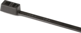 117-05000 T50RDH-PA66-BK, Cable Tie, Inside Serrated, 210mm x 4.7 mm, Black Polyamide 6.6 (PA66), Pk-100