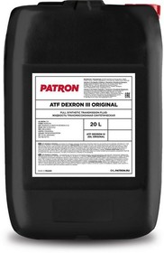 Фото 1/2 ATF DEXRON III 20L ORIGINAL, Жидкость гидравлическая 20л - ALLISON C4, FORD MERCON,GM DEXRON II-E/DEXRON III-G, MB 236.5/236.9, V
