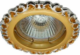Встраиваемый светильник MR16 хром+золото (SD-118 CHG), FT 1118 CHG