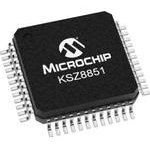 KSZ8851-16MLL-TR, Ethernet CTLR Single Chip 10Mbps/100Mbps 3.3V 48-Pin LQFP T/R