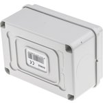 00850 M008500000, Grey Thermoplastic Junction Box, IP65, 105 x 70 x 50mm