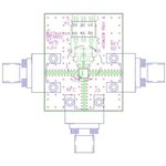 CMD196C3-EVB, RF Development Tools DC 18GHz High Isolation SPDT Switch
