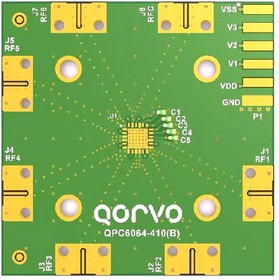 QPC6044PCK401, RF Development Tools 5-6000MHz Absorptive SP4T Switch
