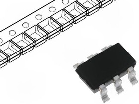Фото 1/6 ESDA6V1-5W6, ESD Protection Diodes / TVS Diodes 6.1V 100W Unidirect