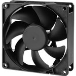 DC axial fan, 24 V, 92 x 92 x 25 mm, 127.42 m³/h, 47 dB, ball bearing, SUNON ...