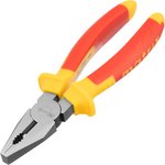 16903, Плоскогубцы комбинированные, Insulated, 180мм, двухкомпонентные рукоятки