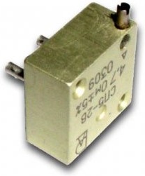 СП5-2В 1 2.2К +10%, Резистор переменный подстроечный проволочный, год 97