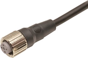 Фото 1/2 XS2F-M12PVC3S2M, Sensor Cables / Actuator Cables PVC 2M Cable 3Core M12 Straight Socket