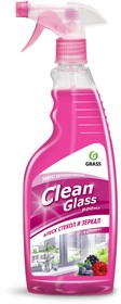 Фото 1/10 125241, Очиститель стекол GraSS CLEAN GLASS ( 600 мл) тригер, лесные ягоды