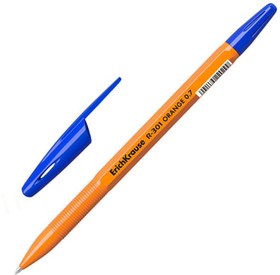 Фото 1/10 43194, Ручка шариковая неавтомат. Erich Krause R-301 OrangeStick 0,7,масл,син
