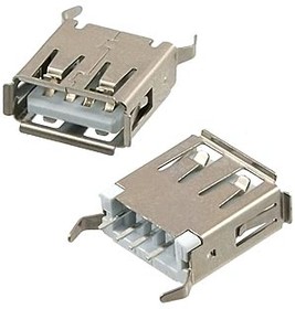 Фото 1/2 USB-A-110 (SZC), Разъём USB SZC USB-A-110 (SZC), 4 контакта