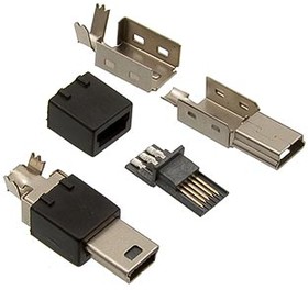 Фото 1/2 USB/M-SP (SZC), Разъём USB SZC USB/M-SP (SZC), 5 контактов