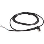 XS2F-M12PVC4A2M, CBL 4POS PLUG RA TO WIRE 6.56'