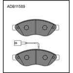 ADB11589, Колодки тормозные дисковые | перед |