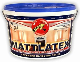 Краска водно-дисперсионная Mattlatex (7 кг; морозоустойчивая) 9911