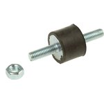 2015VV18-45, M6 Anti Vibration Mount, Male to Male Bobbin with 22.5kg Compression Load