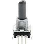 EC12E1220813, 12 Pulse Incremental Mechanical Rotary Encoder with a 6 mm Flat ...