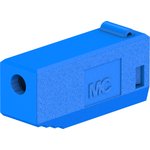 2 mm insulating grommet, solder connection, 0.5 mm², blue, 22.2030-23