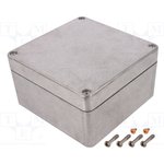 486-161609-68, Корпус: универсальный; Х: 160мм; Y: 160мм; Z: 90мм; алюминий; IP68