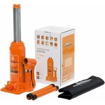 AJ-B-04, Домкрат бутылочный 4т.+сумка (MIN-195мм,MAX-380мм)