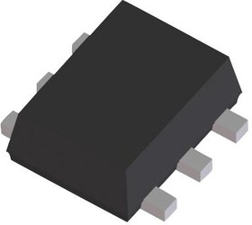 MP5075LGTF-P, Power Load Distribution Switch, Active High, 1 Output, 5.5 V Input, 1 A, 0.11 ohm, SOT-563-6