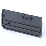 XW5E-P1.5-1.2-1, Terminal Block Tools & Accessories TemBk EndCover 1.5mm, 1:2 1tier