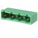 1766369, Pluggable Terminal Blocks 4 Pos 7.5mm pitch Through Hole Header