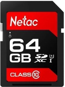 NT02P600STN-064G-R, Карта памяти SDXC 64GB, Standard, Class 10, 80 МБ/сек – купить оптом и в розницу