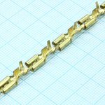 5-160429-1, Контакт обжимной гнездо 4.8x0.8мм 13-17 AWG / L=15мм