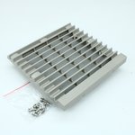 JLVFP-803, (149*149), решетка для вентилятора с фильтром 149х149мм для вентиляторов 120*120