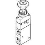 VHEF-PTC-M32-M-G14, Push Button 3/2 Pneumatic Manual Control Valve VHEF Series ...