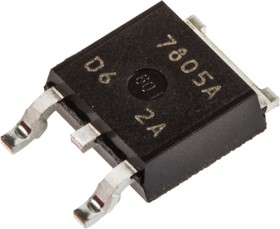 Фото 1/4 NJM7805DL1A-TE1, 1 Linear Voltage, Voltage Regulator 1.5A, 5 V 3-Pin, TO-252