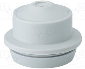 EDK-25, Grommet; elastomer thermoplastic TPE; light grey; 9?17mm; IP65